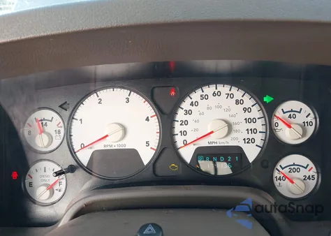 2006 Dodge Ram 2500 Laramie из США, поврежденный, VIN 1D7KS28C46J155446